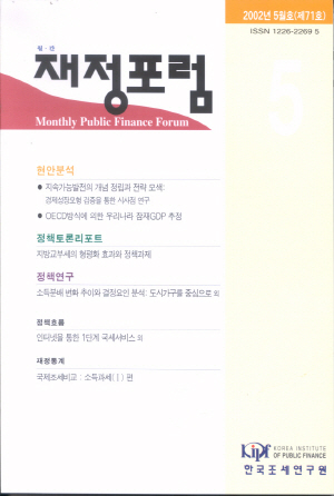 지속가능발전,잠재GDP,지방교부세